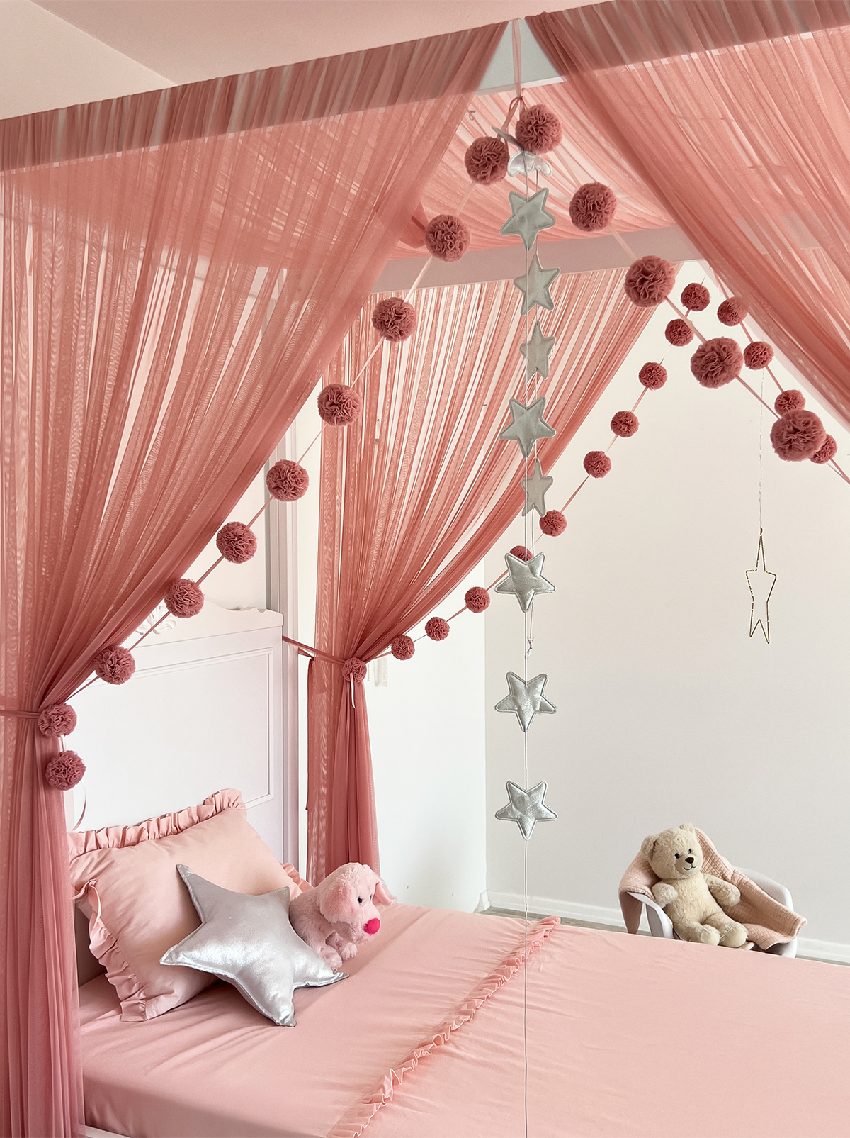 Poster Bed Basic-Blush