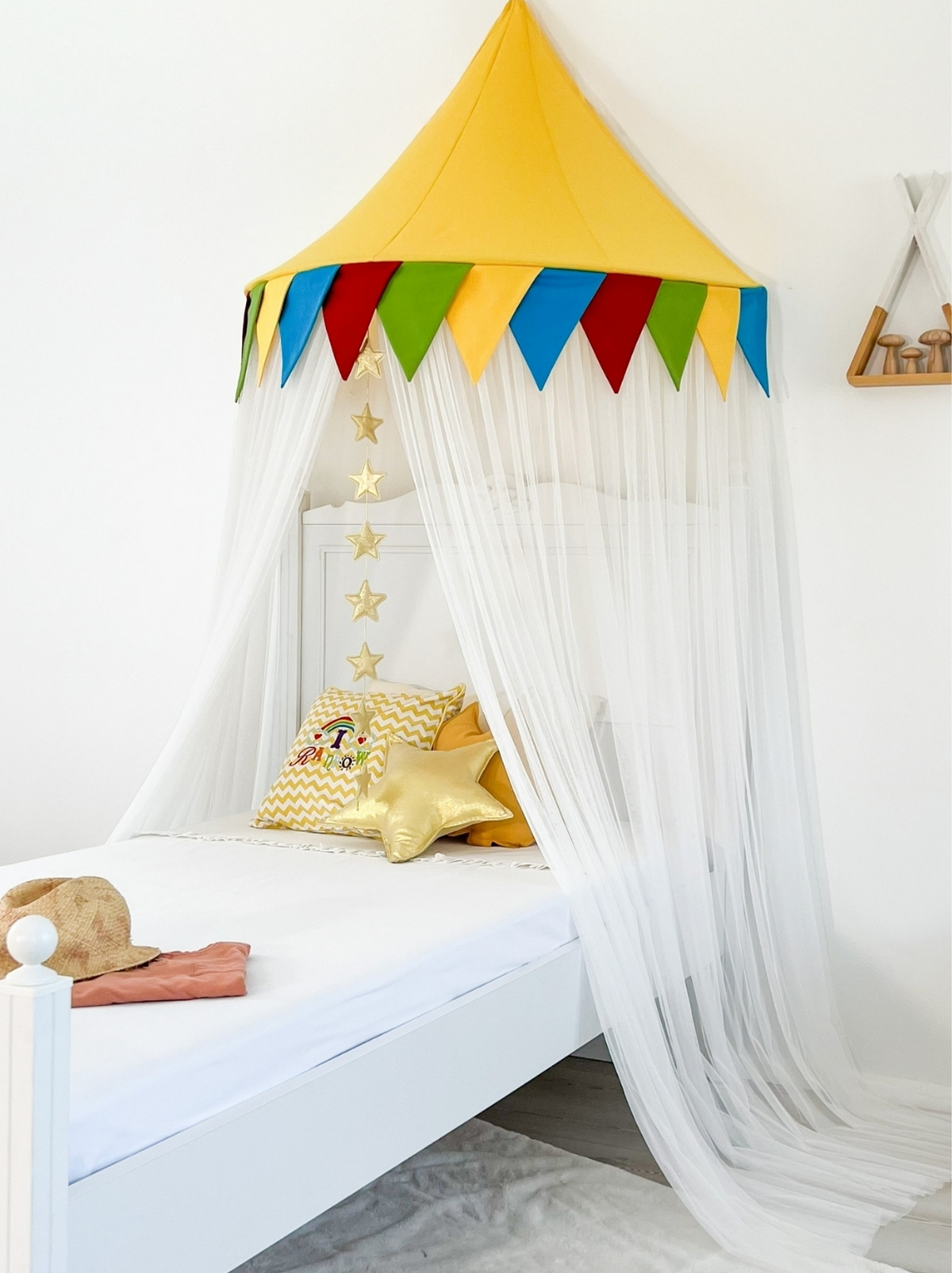 Half Moon Canopy-Colorful
