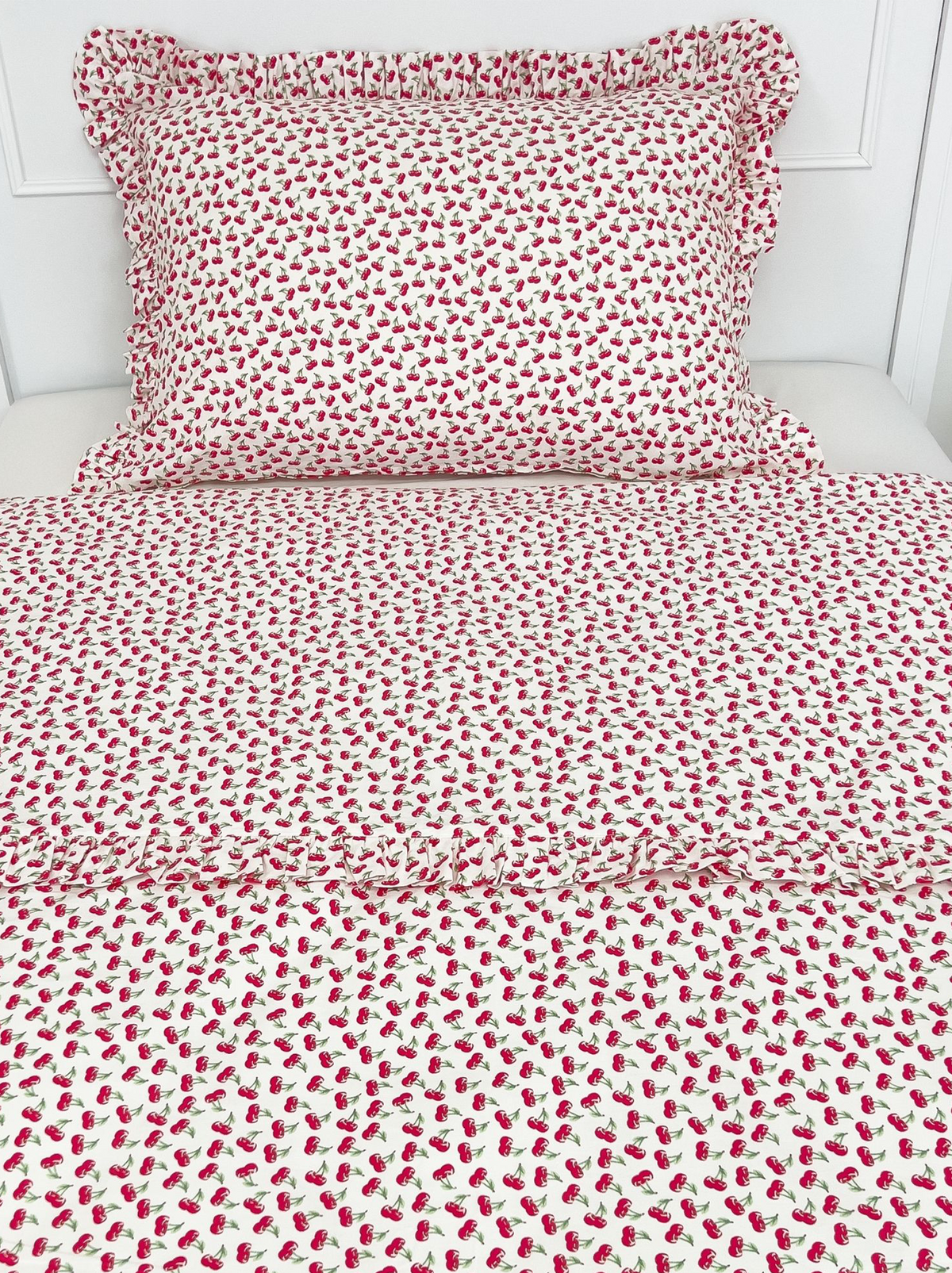 Duvet Set-Cherry