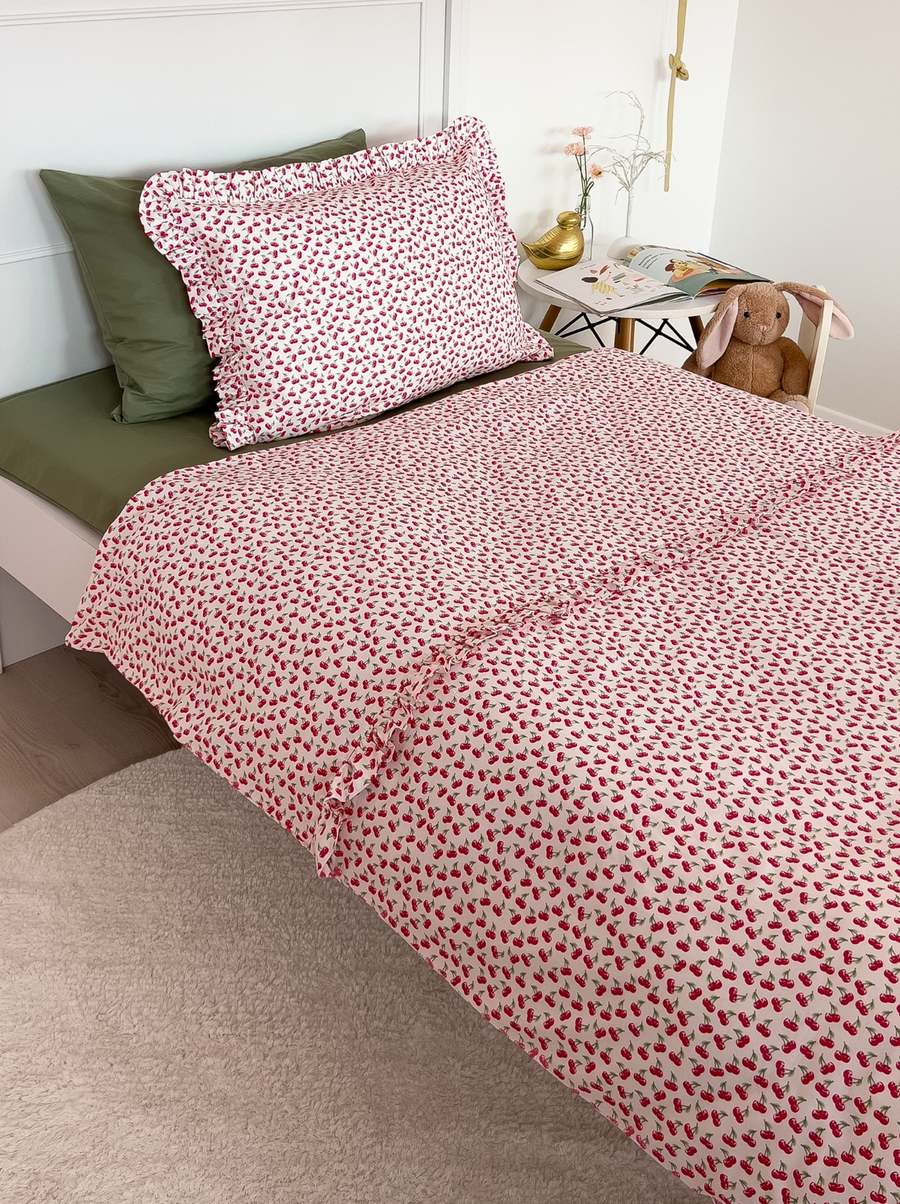 Duvet Set-Cherry