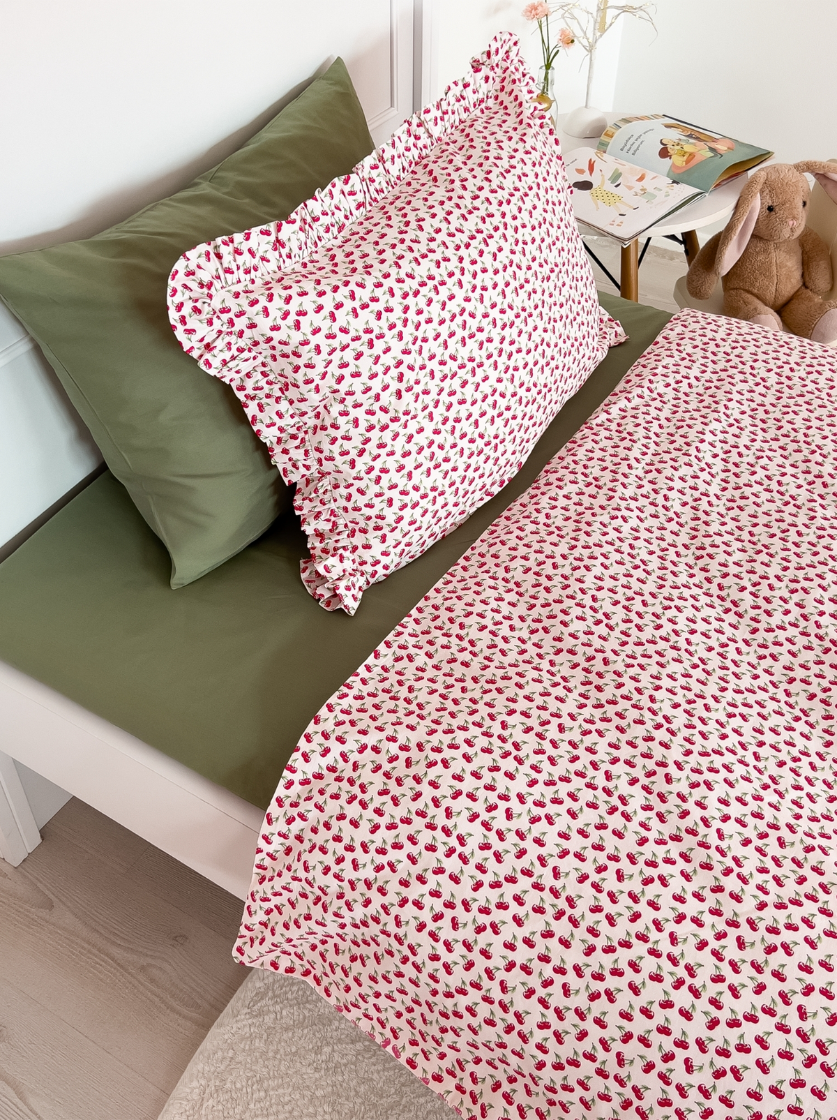 Duvet Set-Cherry