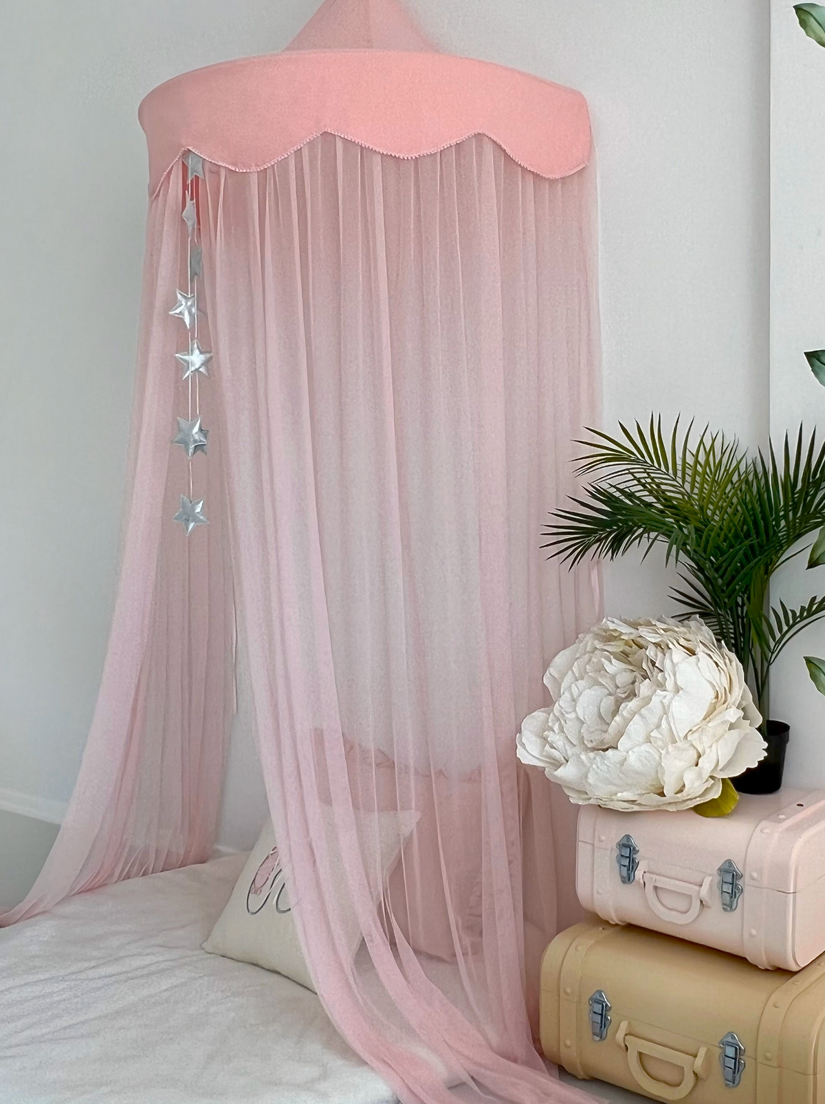 Half Moon Canopy-Pink