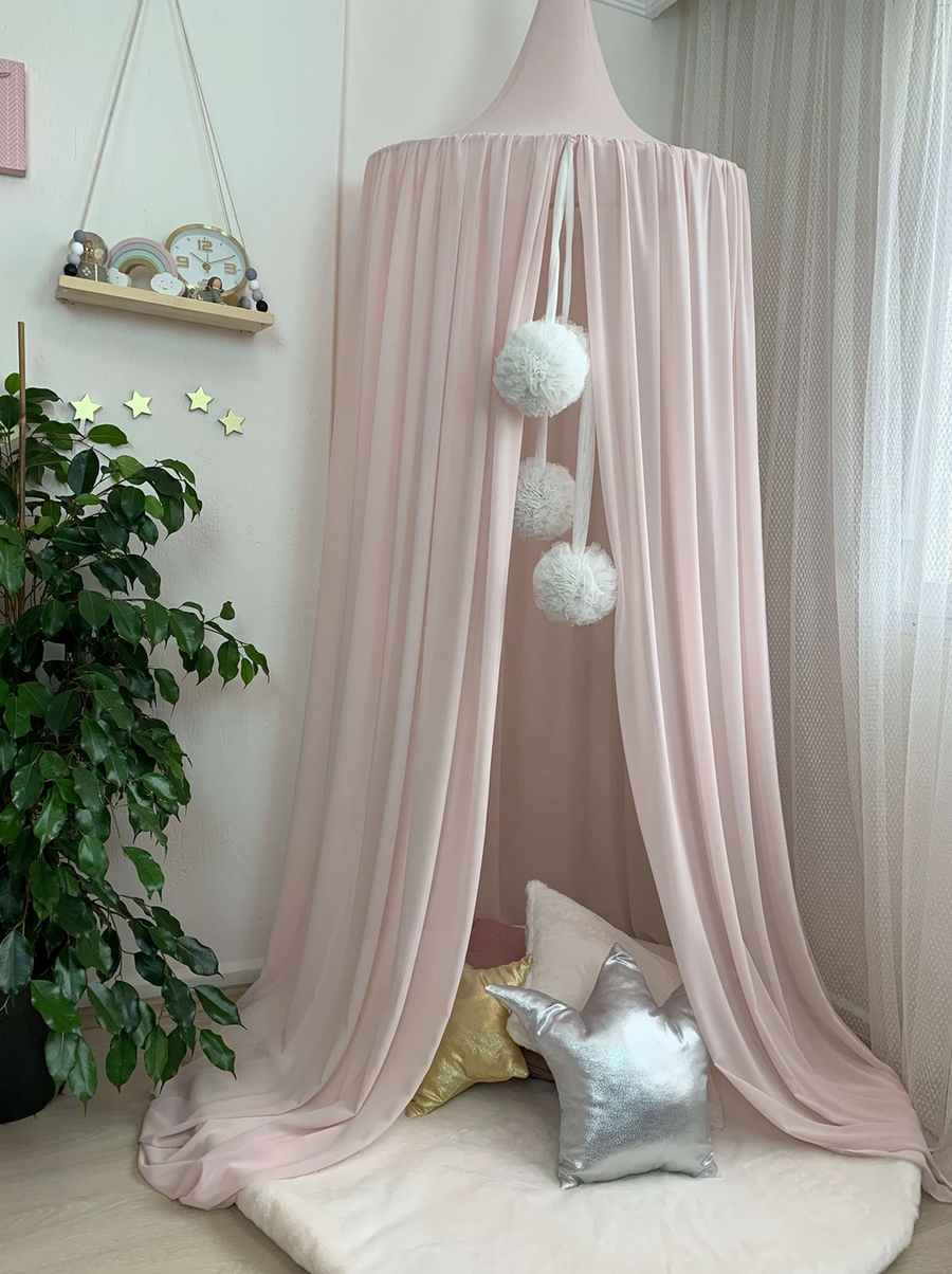 Chiffon Canopy-Light Powder