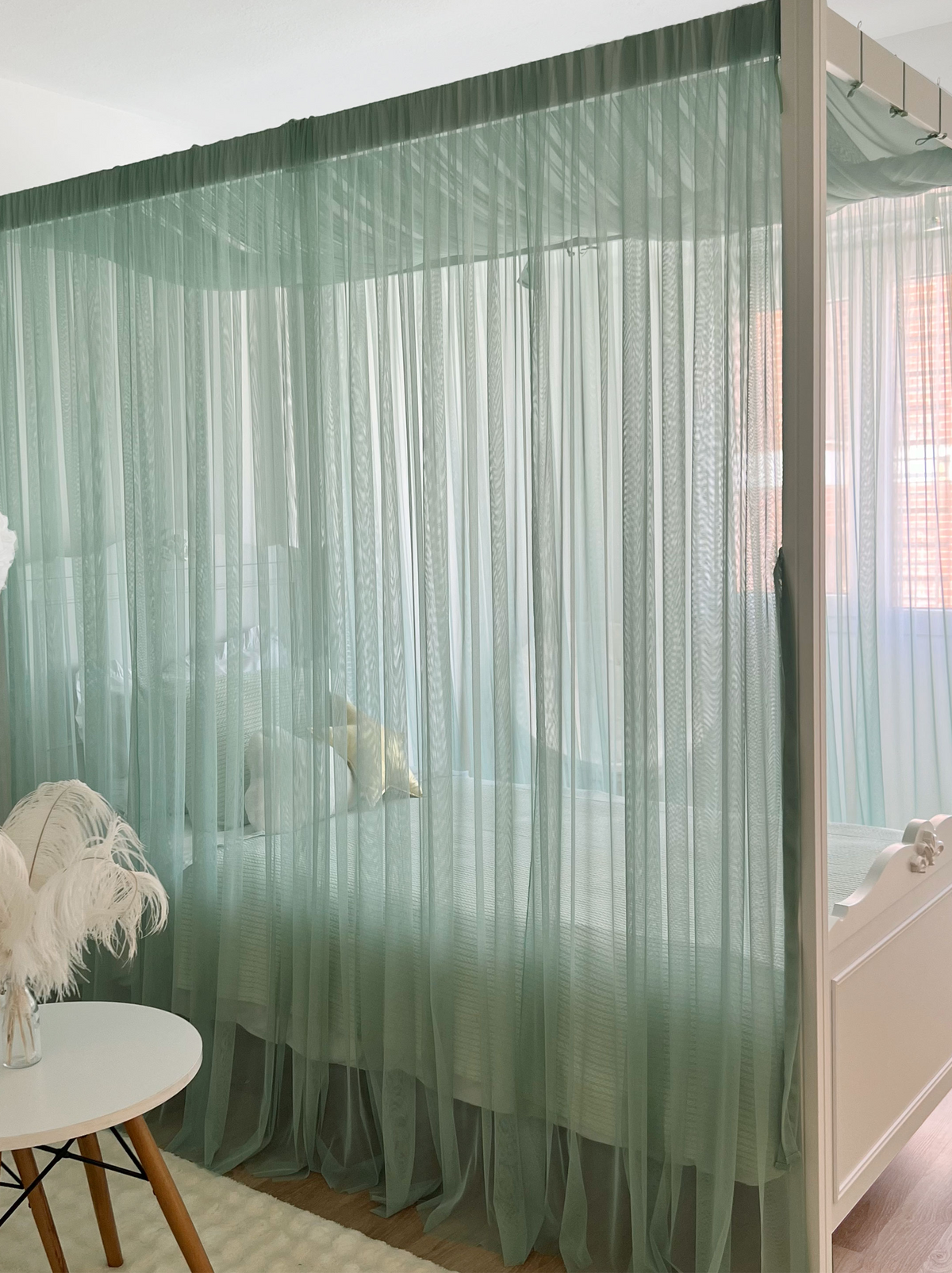 Poster Bed Basic-Sage Green
