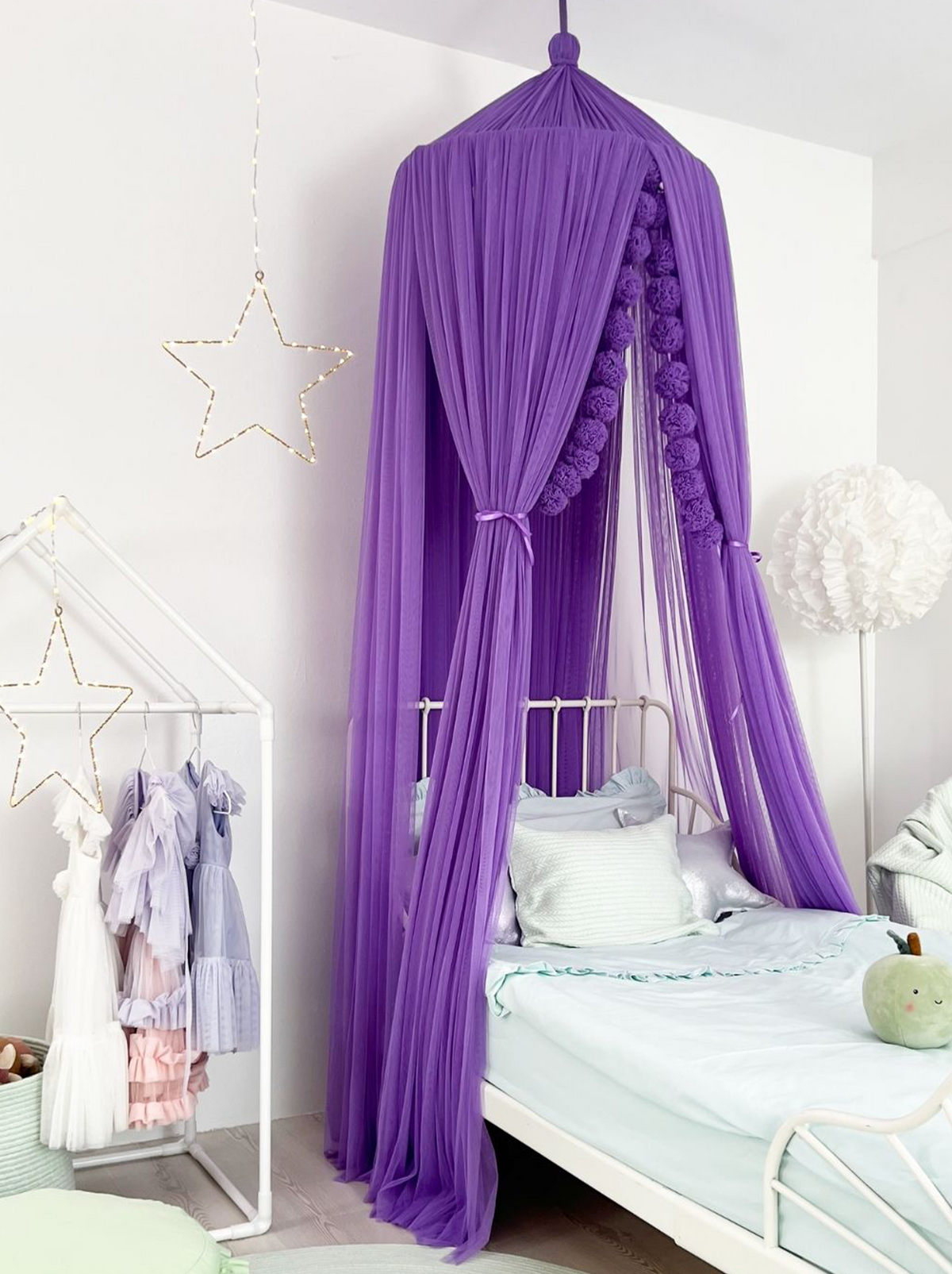 Tulle Canopy-Purple