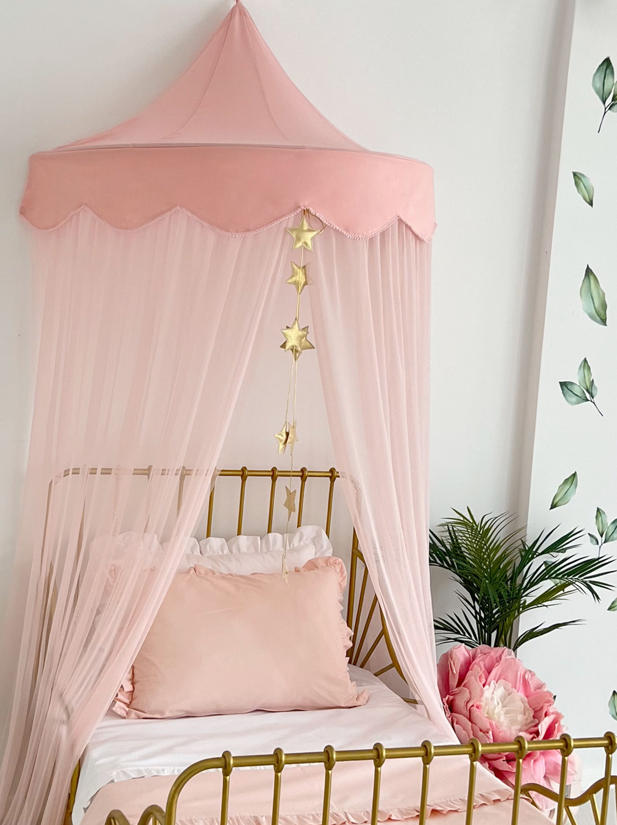 Half Moon Canopy-Pink
