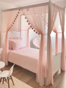 Poster Bed Deluxe-Baby Pink