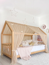 Montessori Bed Canopy Basic-Beige