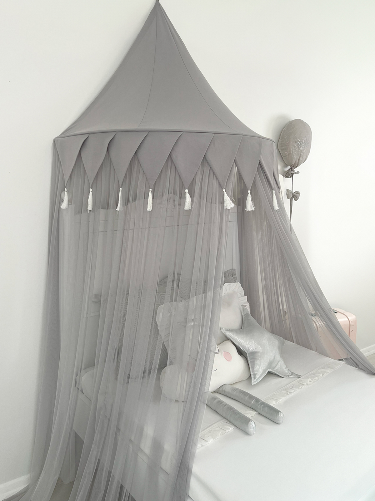 Half Moon Canopy-Grey