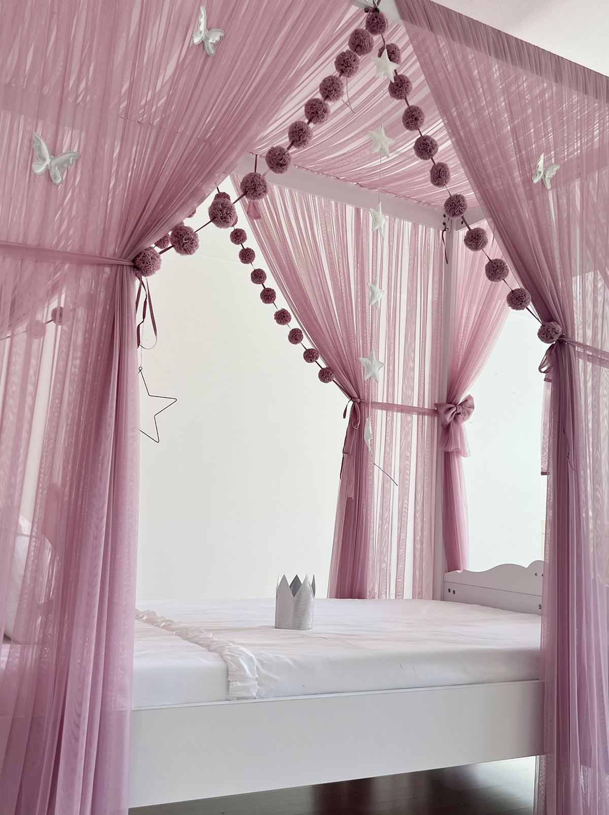 Poster Bed Deluxe-Dusty Lilac