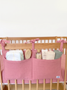 Crib Organizer-Blush
