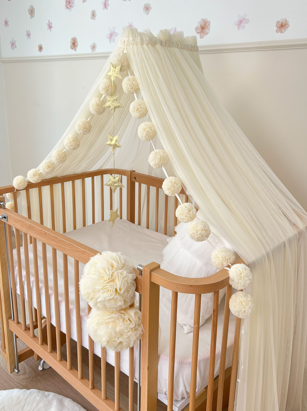Crib Canopy-Cream