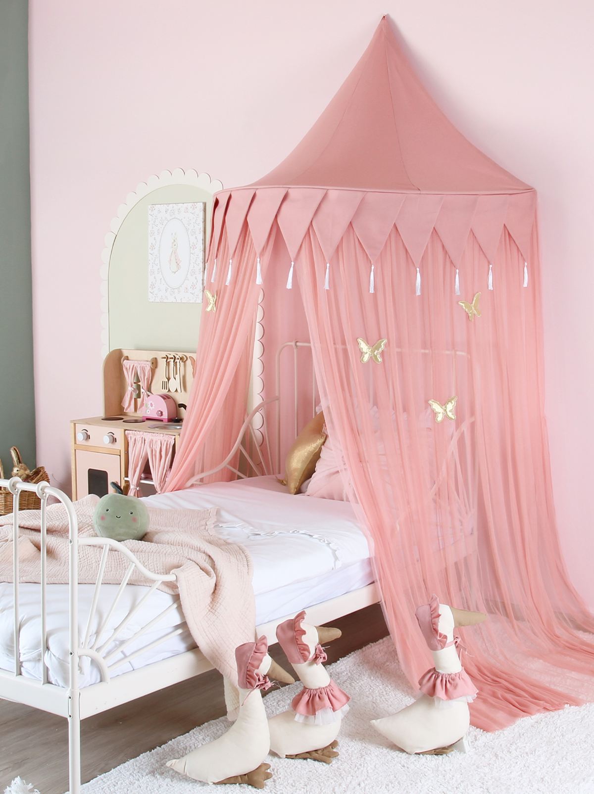 Half Moon Canopy-Blush