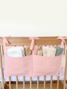 Crib Organizer-Baby Pink