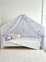 Montessori Bed Canopy Deluxe-Baby Purple