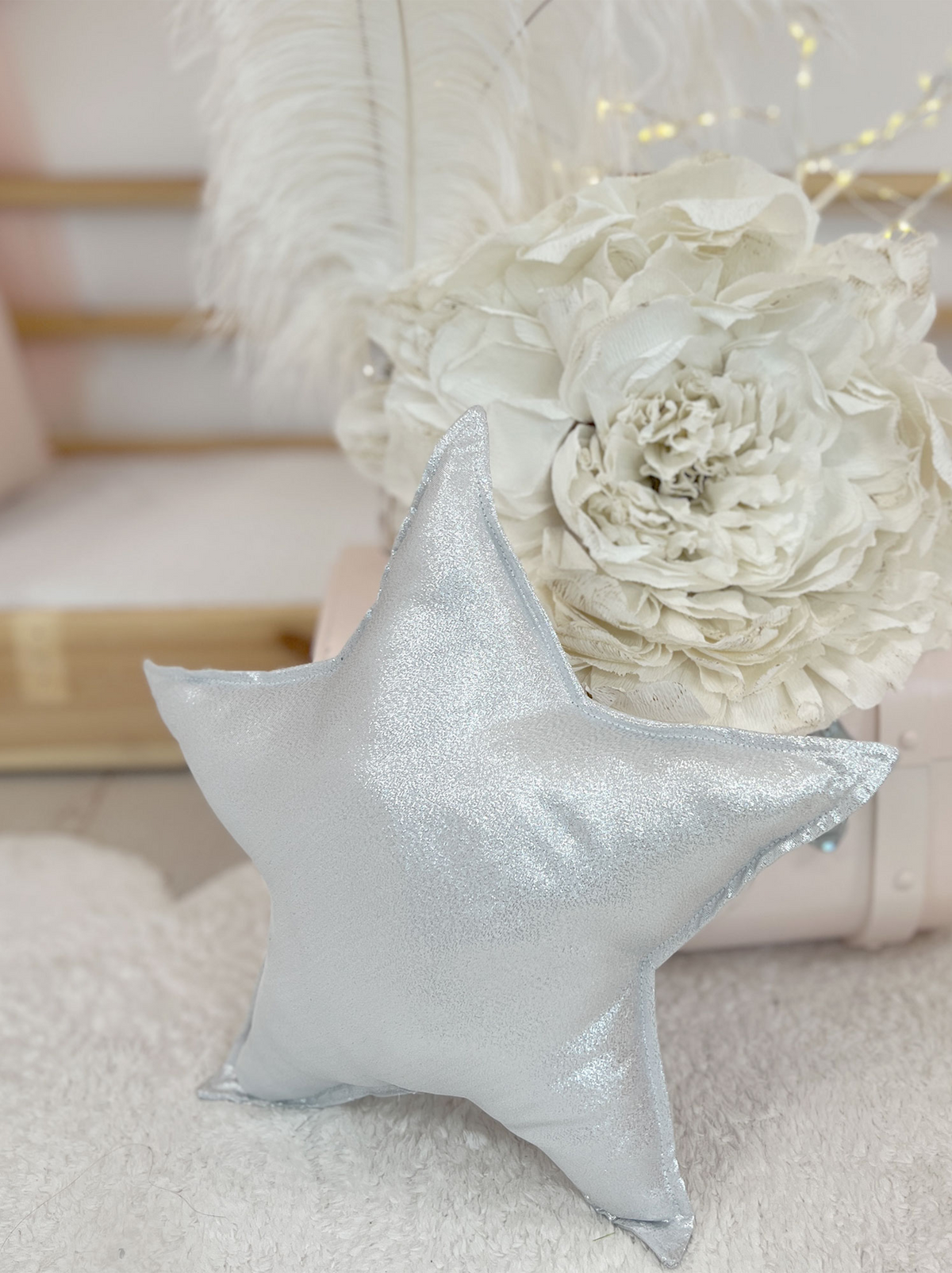 Star Silver Pillow