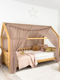 Montessori Bed Canopy Basic-Mink