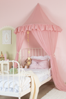 Half Moon Canopy Frill-Blush