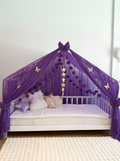 Montessori Bed Canopy Deluxe-Purple