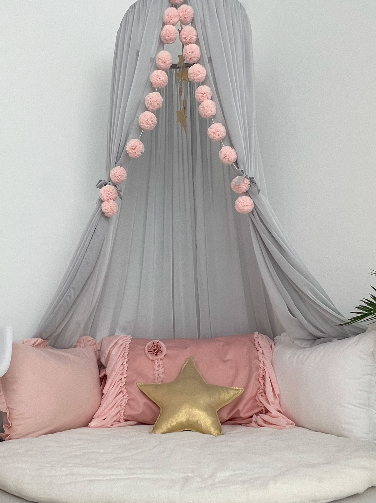 Chiffon Canopy-Grey