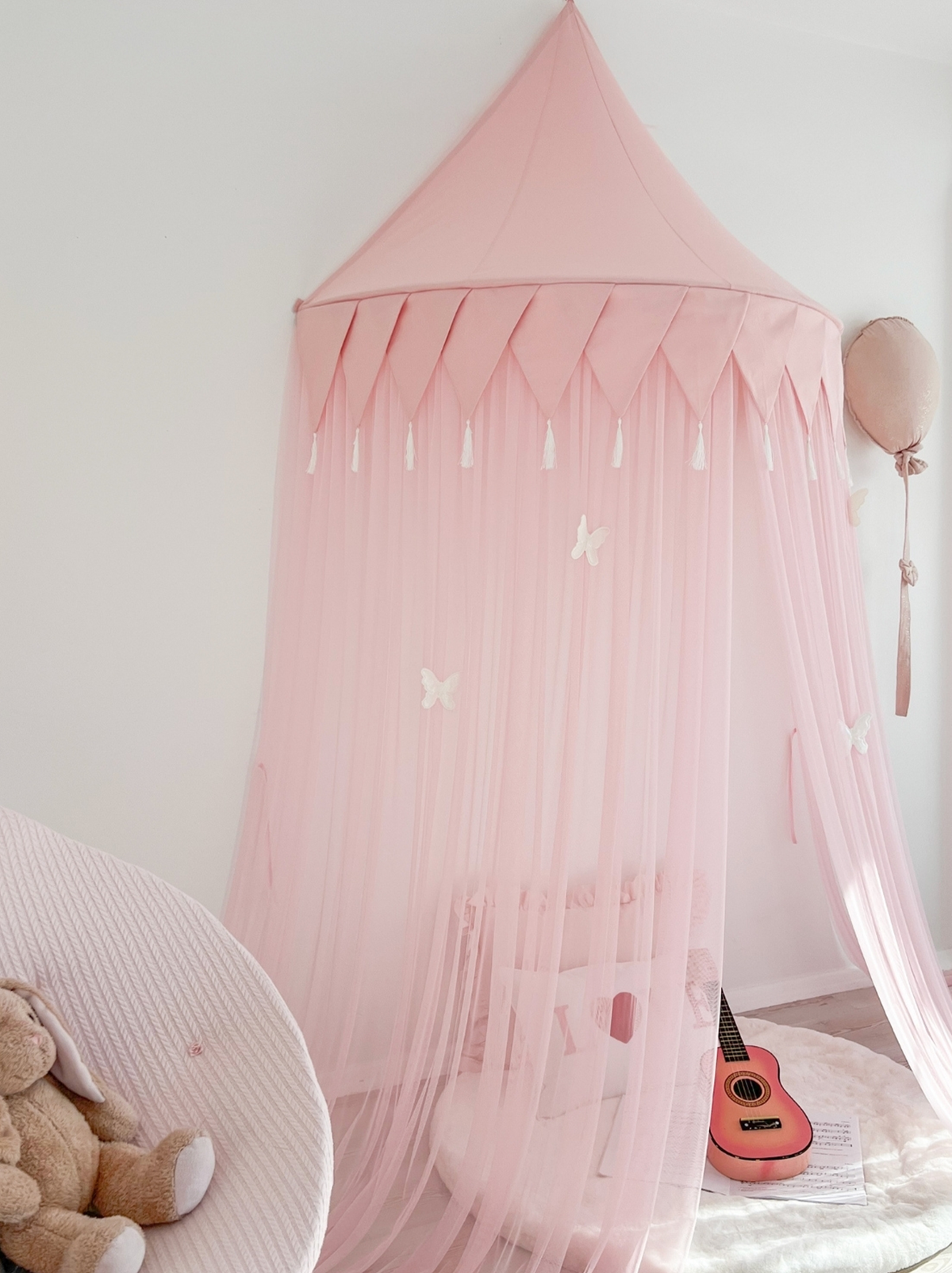Half Moon Canopy-Pink