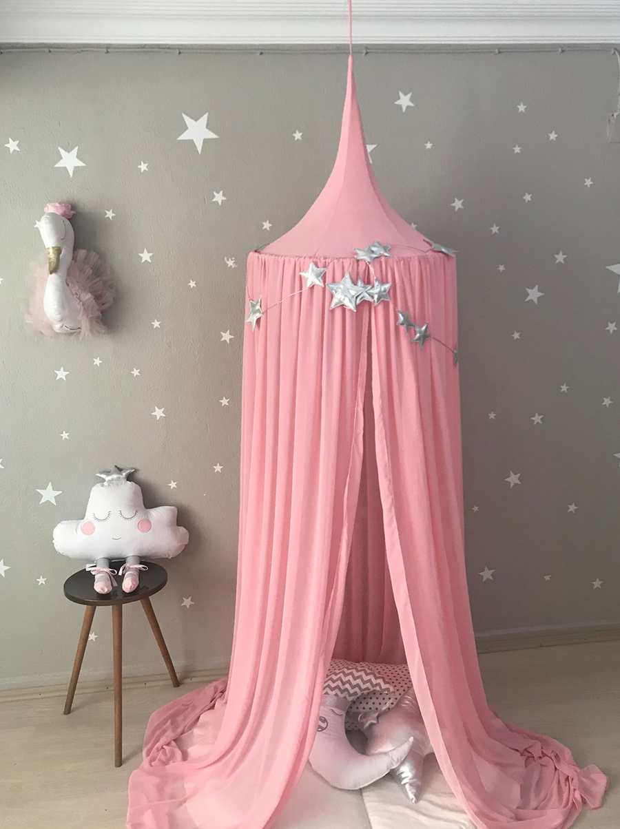 Chiffon Canopy-Pink