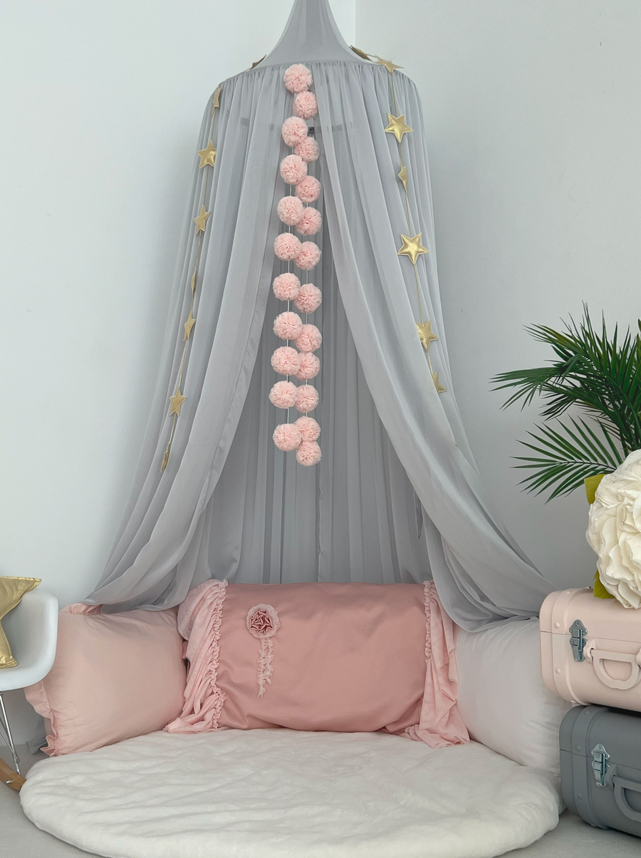 Chiffon Canopy-Grey