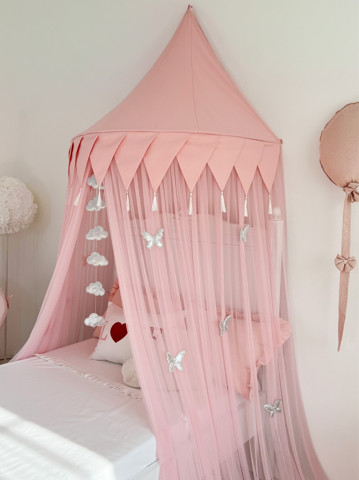 Half Moon Canopy-Pink