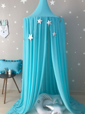 Chiffon Canopy-Turquoise