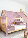 Montessori Bed Canopy Basic-Dusty Lilac