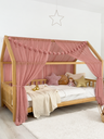 Montessori Bed Canopy Deluxe-Blush