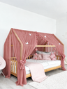 Montessori Bed Canopy Deluxe-Opera Mauve