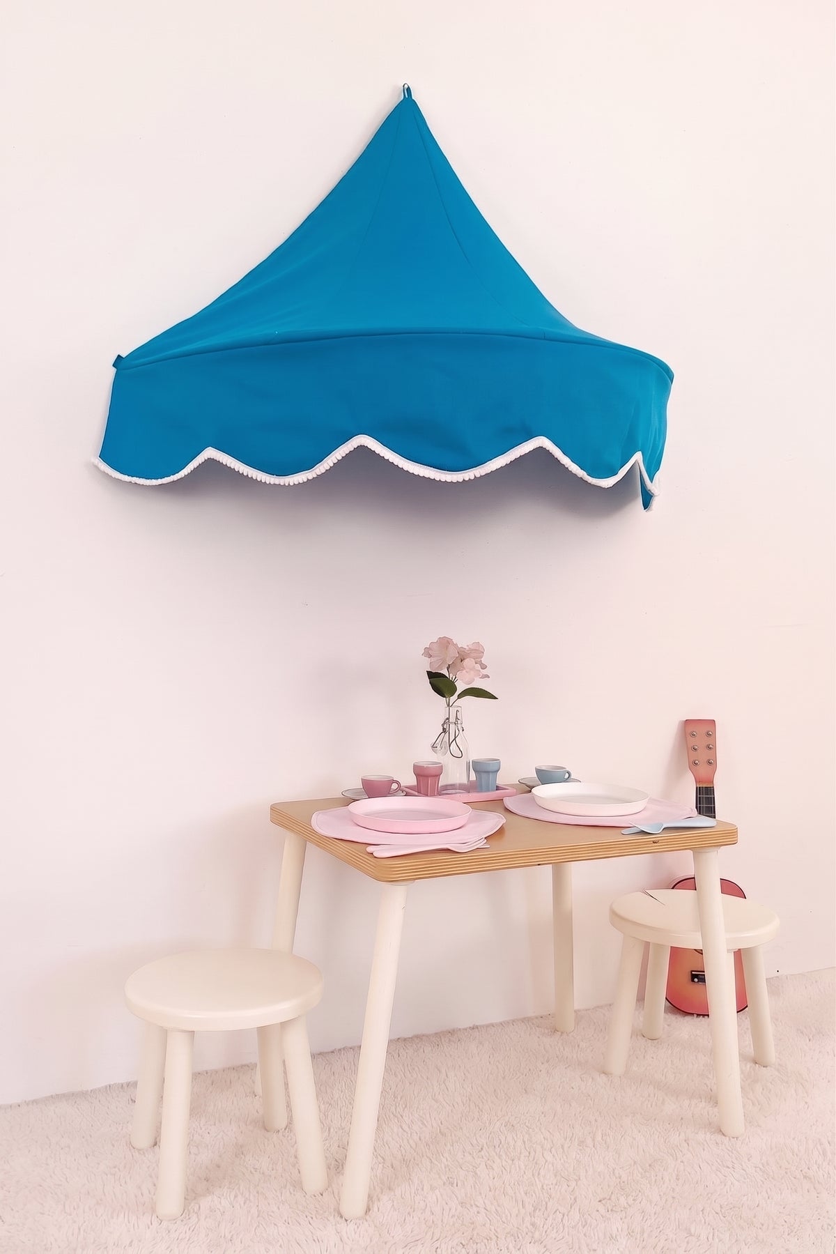 Half Moon Canopy-Blue