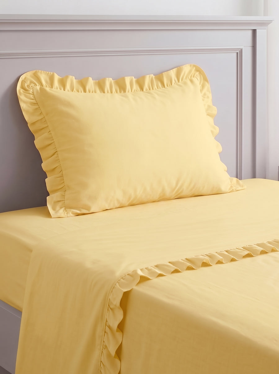 BEDDING SET-YELLOW