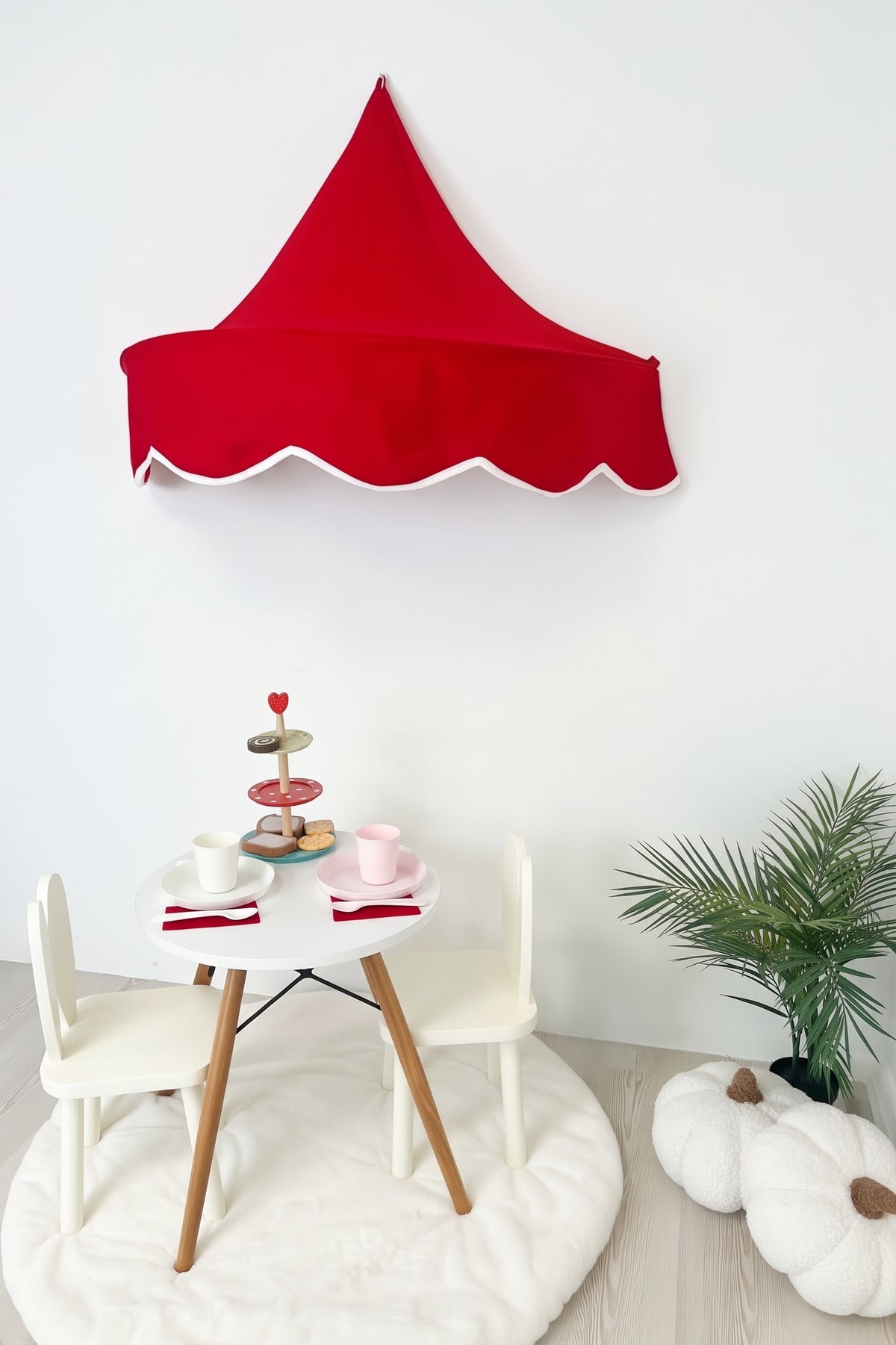Half Moon Canopy-Red