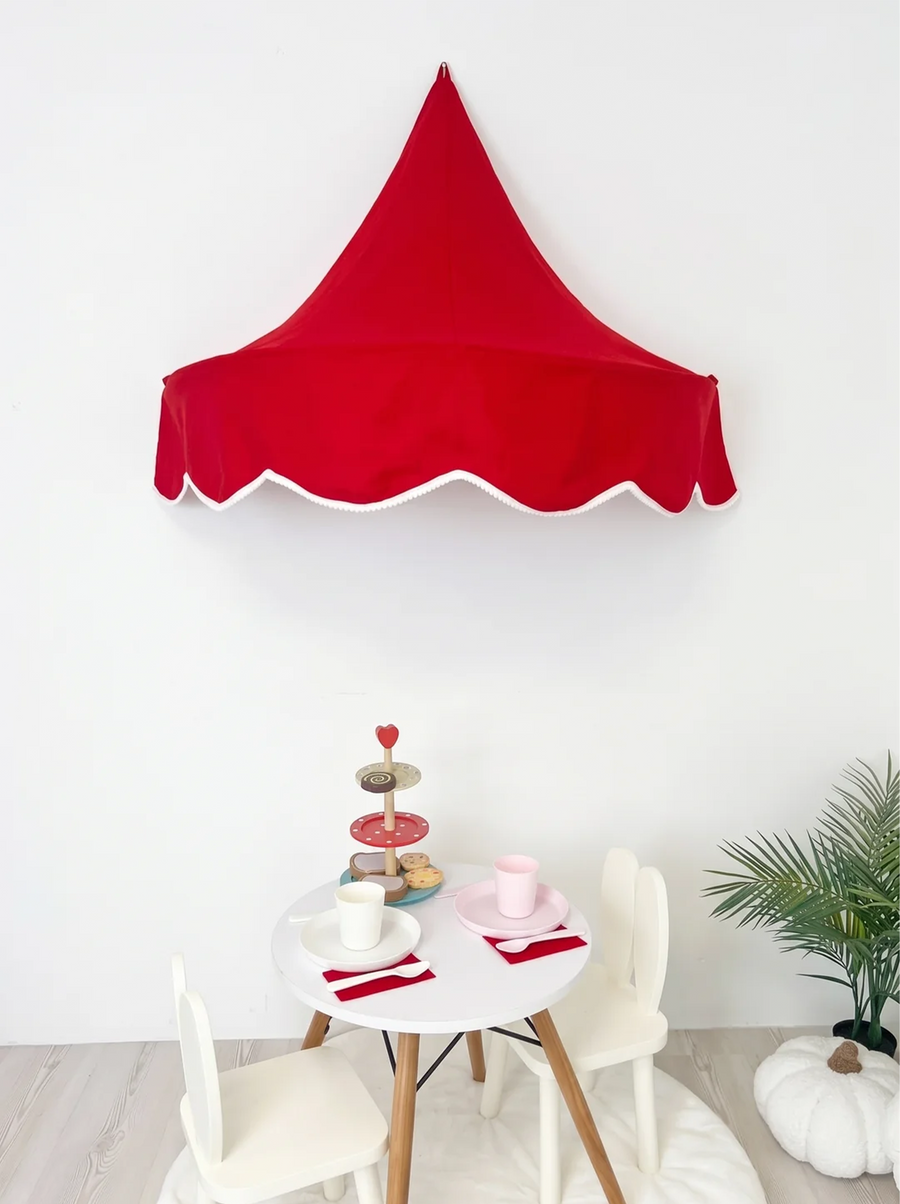 Half Moon Canopy-Red