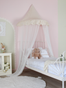 Half Moon Canopy Frill-Natural White