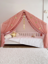 Montessori Bed Canopy Deluxe-Blush