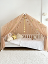 Montessori Bed Canopy Deluxe-Champagne