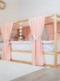 Ikea Kura Bed Müslin - Salmon