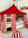 Ikea Kura Bed - Red Sprited