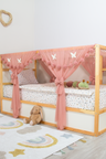 Ikea Kura Bed Tulle-Blush