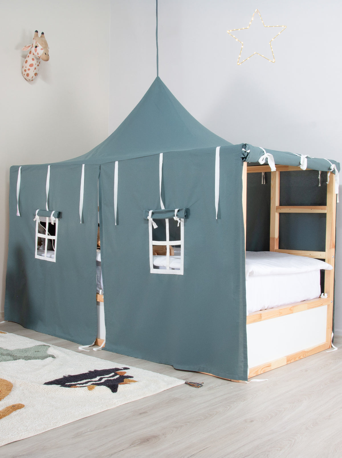 Ikea Kura Bed - Indigo Blue