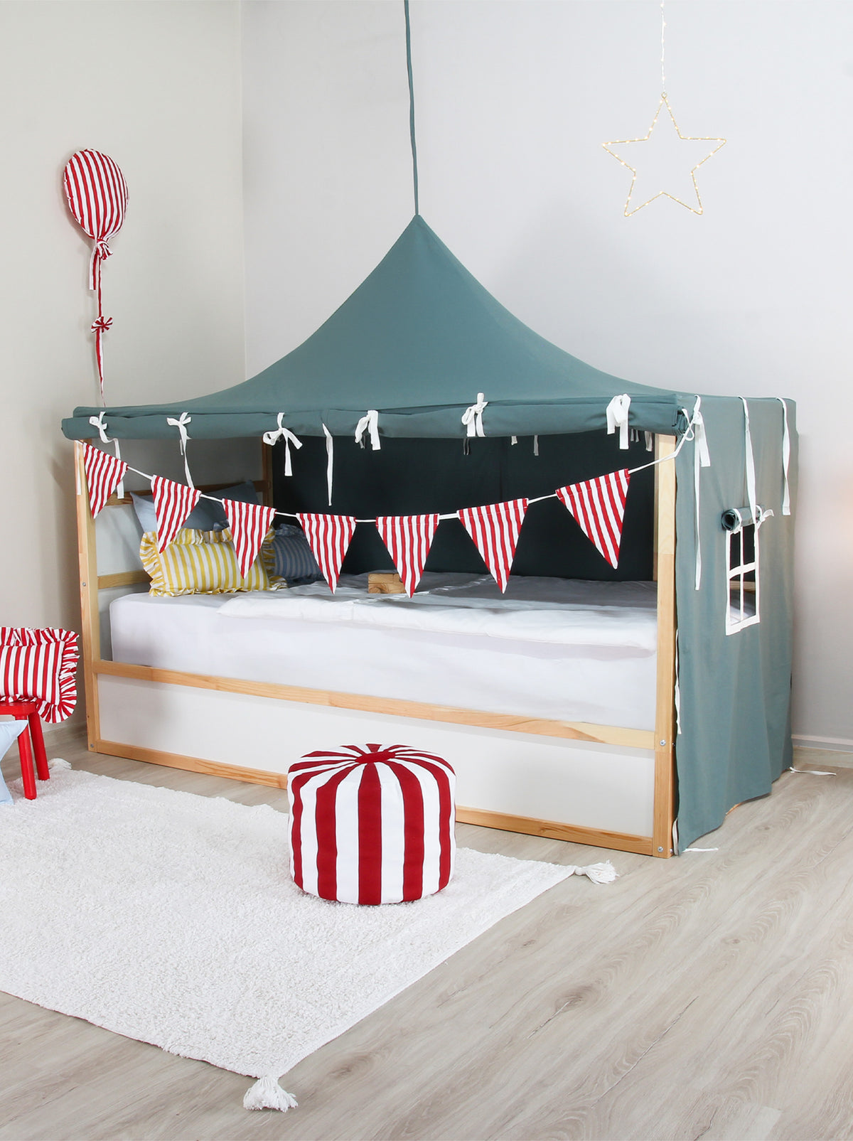 Ikea Kura Bed - Indigo Blue