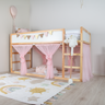 Ikea Kura Bed Curtain Tulle-Pink