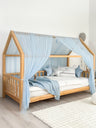 Montessori Bed Canopy Basic-Blue