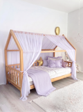Montessori Bed Canopy Basic-Baby Purple