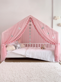 Montessori Bed Canopy Deluxe-Pink