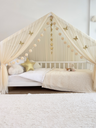 Montessori Bed Canopy Deluxe-Cream