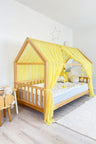 Montessori Bed Canopy Basic-Yellow